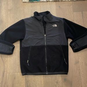 Light North Face Zip Up Fleece